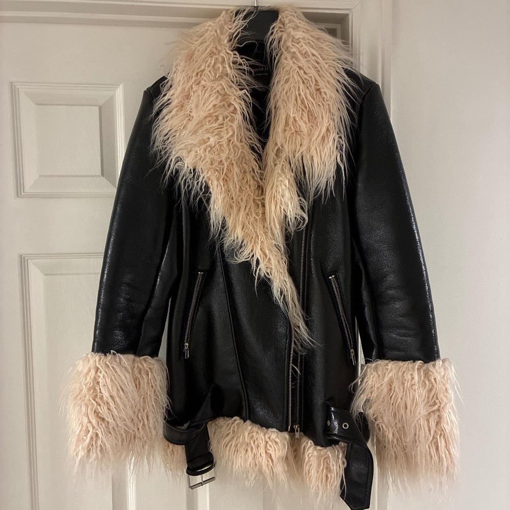 Faux Leather Jacket